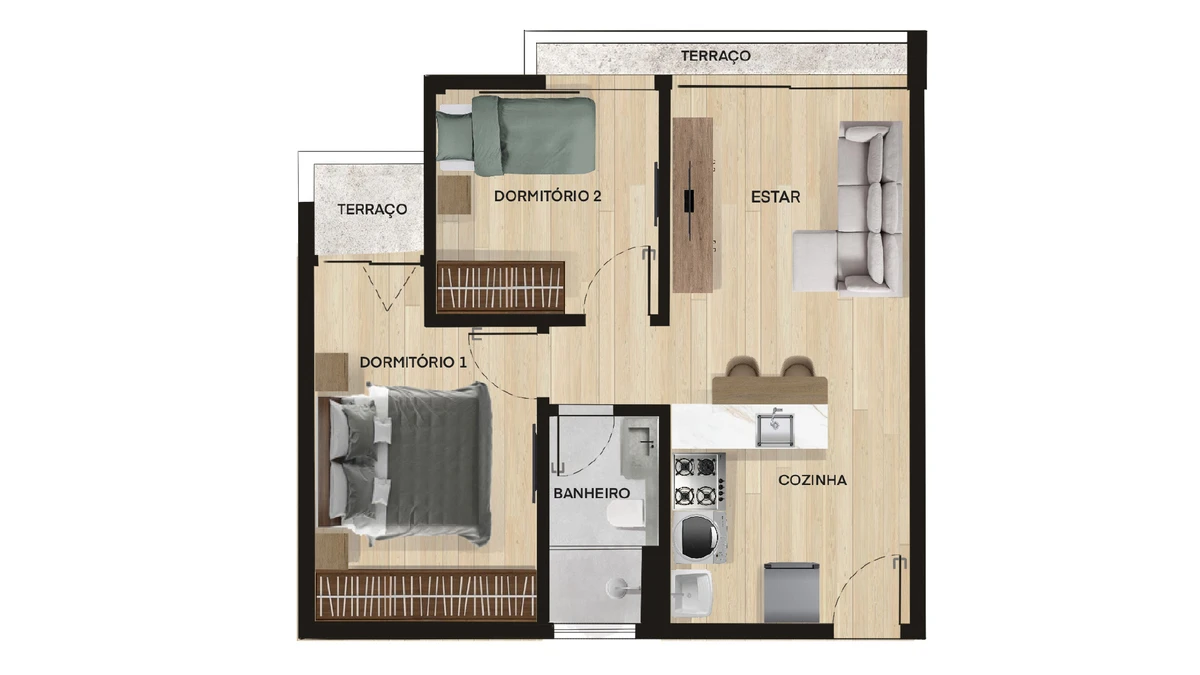 Enseada Exclusive — planta 4