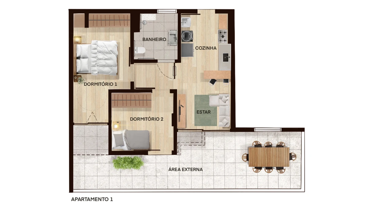 Enseada Exclusive — planta 5